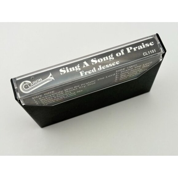 Fred Jessee Sing A Song Of Praise Cassette Tape Christian Music Clarion - Picture 4 of 6